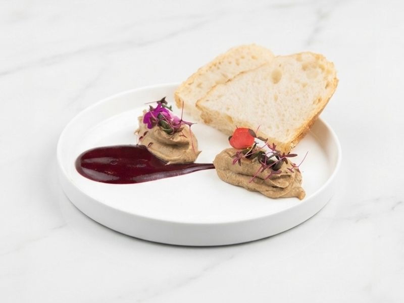 Chicken liver pâté & forest berries jam